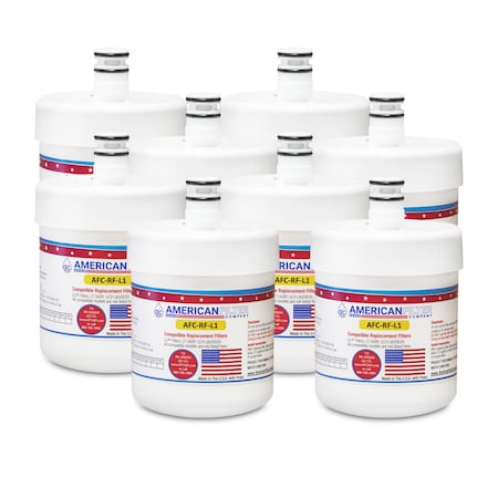 American Filter Co LG 5231JA2002A Comparable Refrigerator Water Filters (made by Model number AFC-RF-L1), 8PK 5231JA2002A-AFC-RF-L1-8-67743